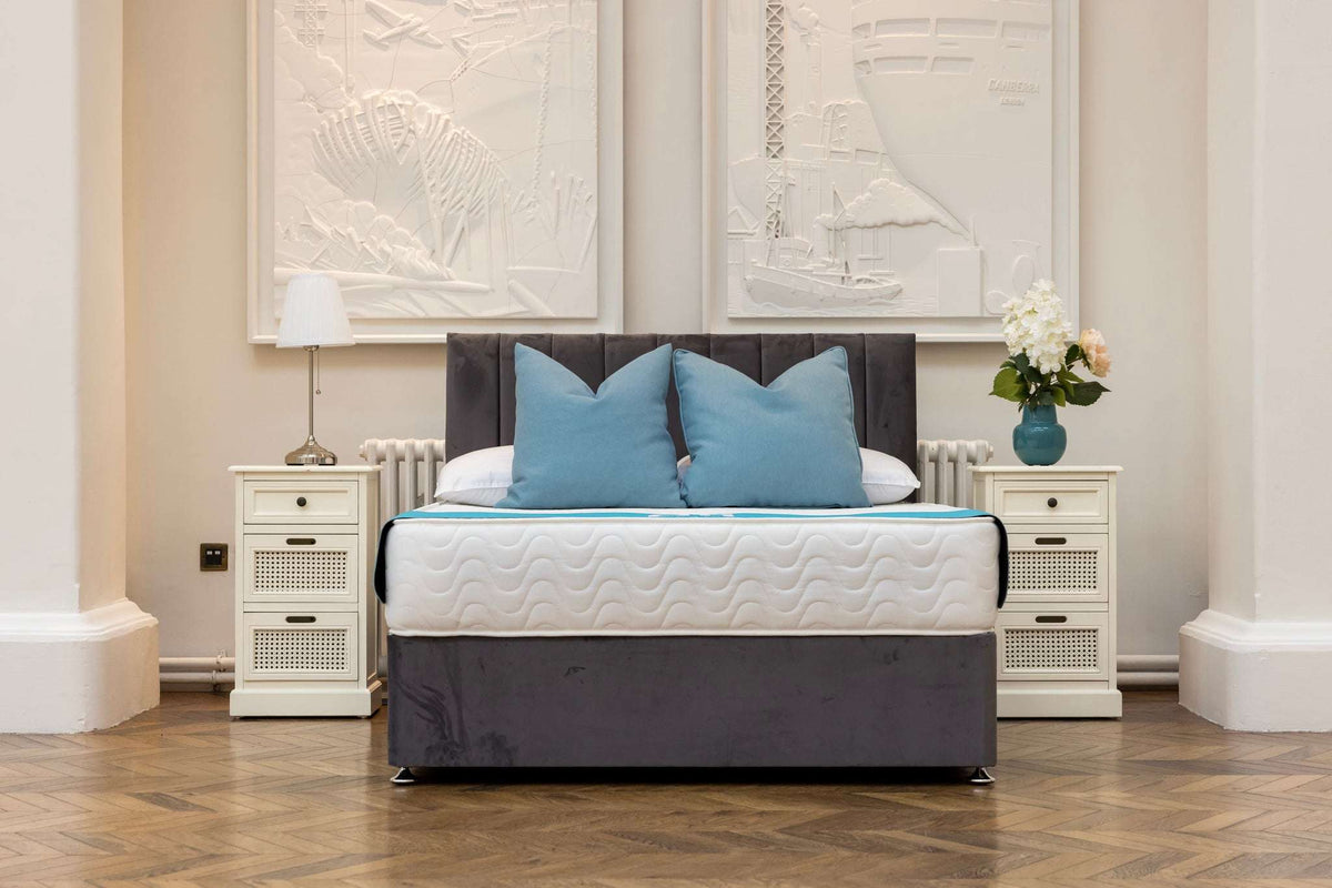 DFI Classic Set Duck Egg Blue with Pocket Mattress