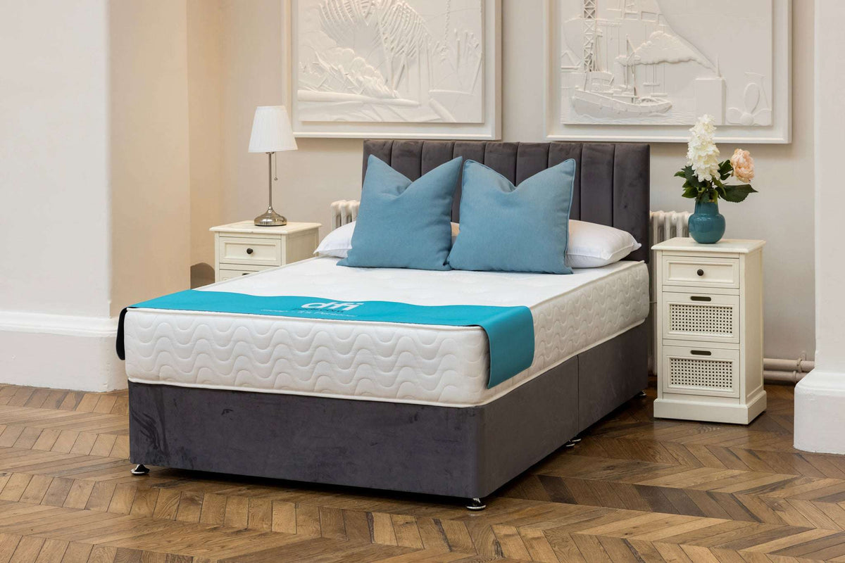 DFI Classic Set Duck Egg Blue with Pocket Mattress