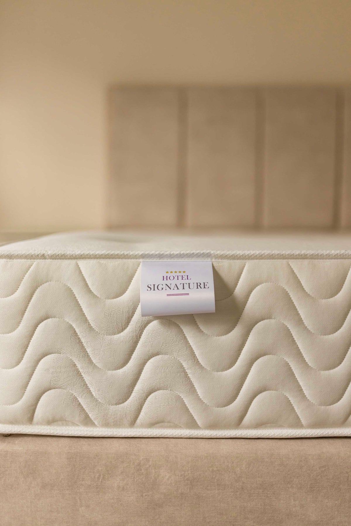 Lunar Bed with Hotel Signature Mattress