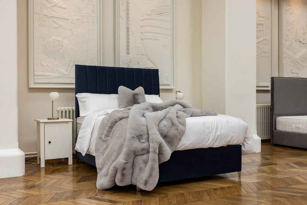 Mourne Indigo Bed Set with Pocket Classic Mattress