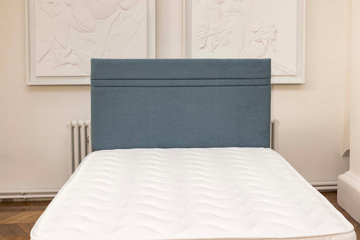 Boucle Dreamscape Divan Bed Set - Including Mattress, Bed and Headboard