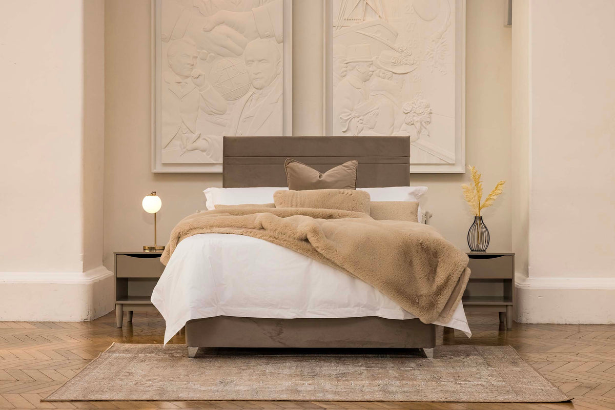 Dreamscape Divan Bed Set- Including Mattress, Bed and Headboard