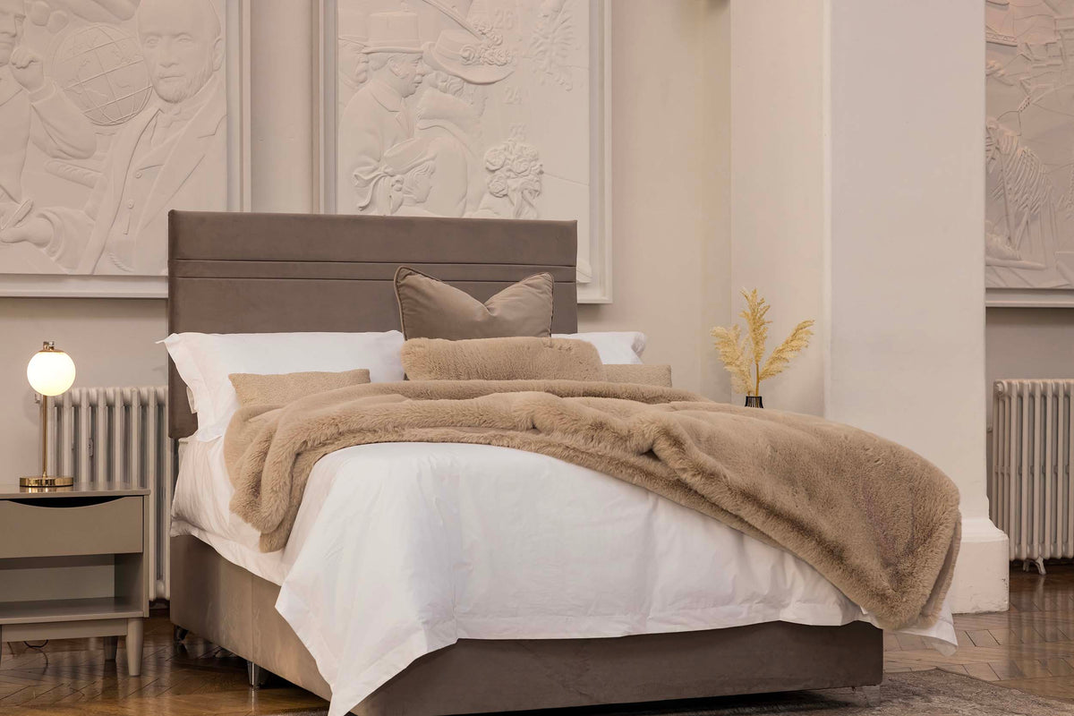 Dreamscape Divan Bed Set- Including Mattress, Bed and Headboard