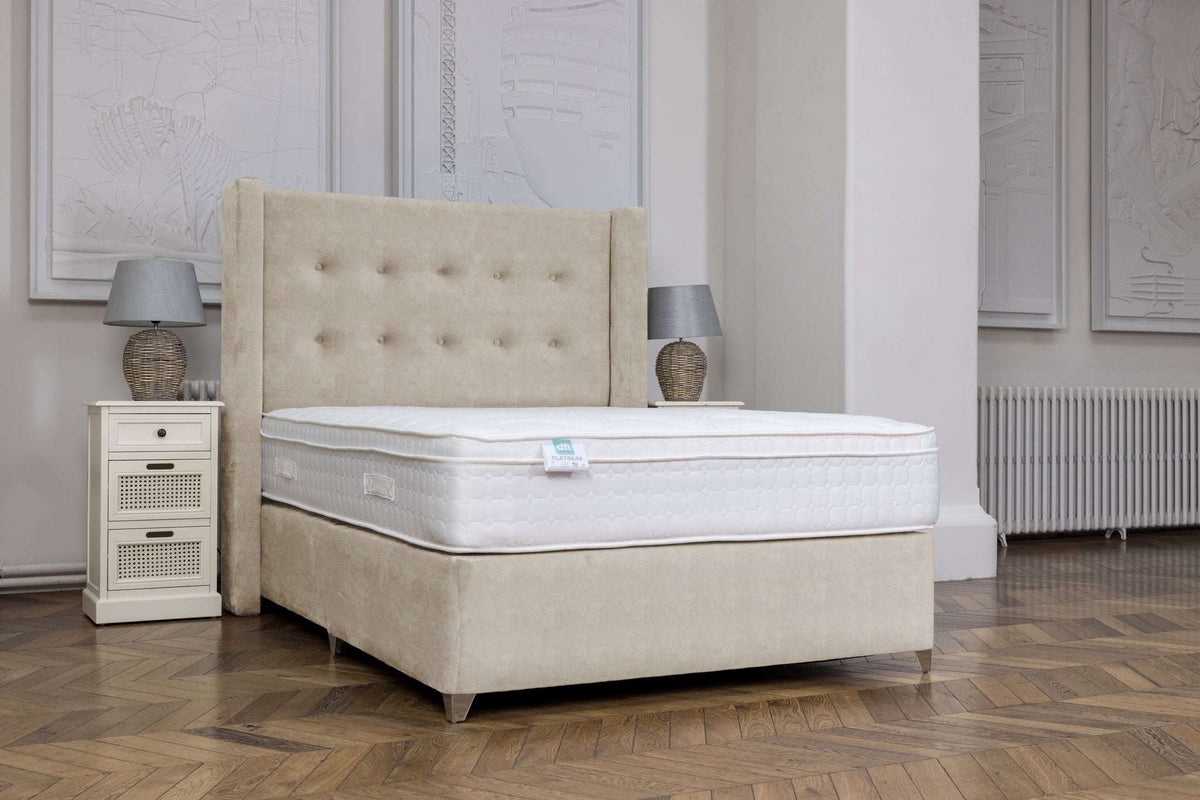 DFI Ultimate Bundle - Dreamweaver Bed with Platinum Mattress and More