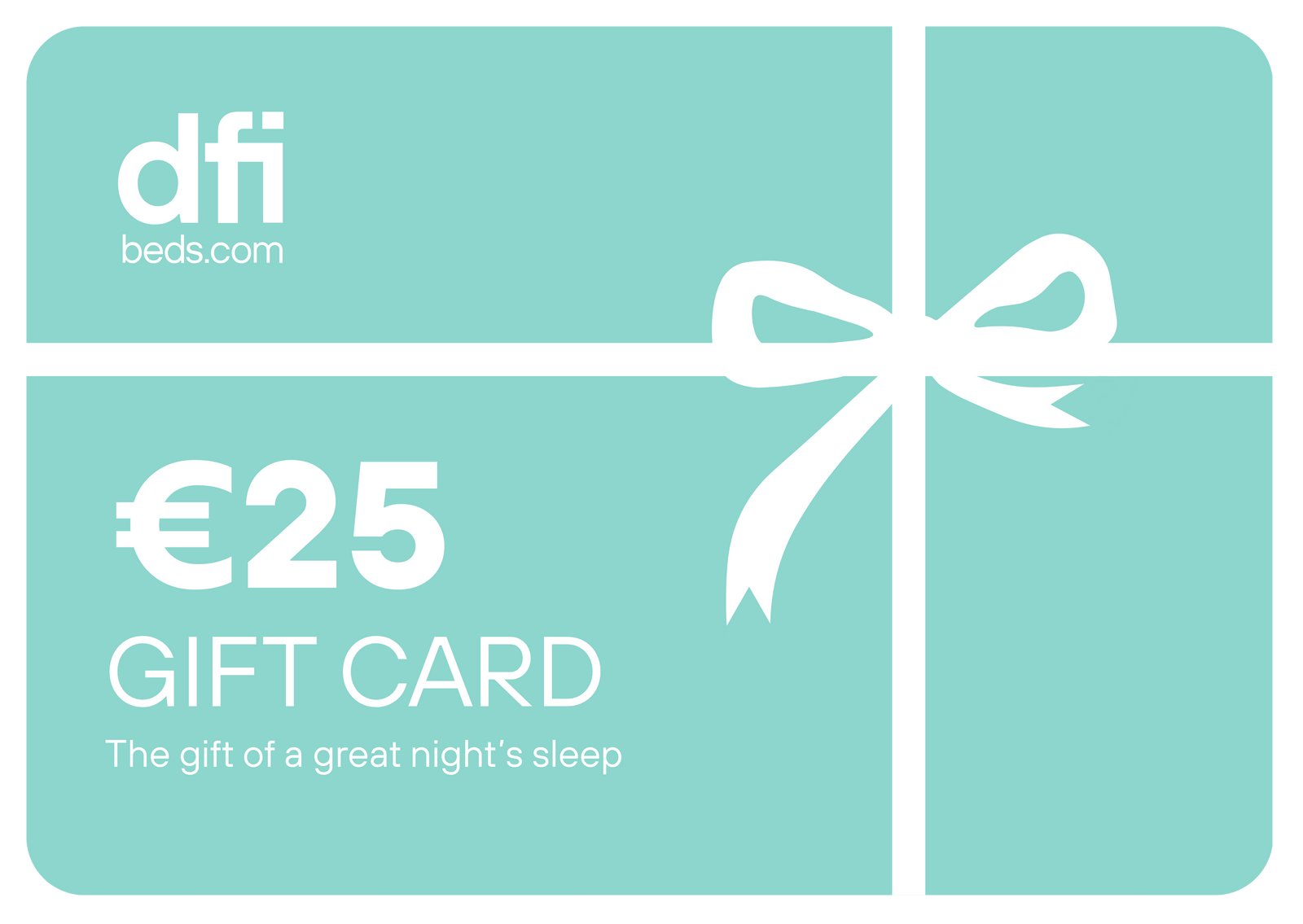 DFI Beds €25 Gift Card