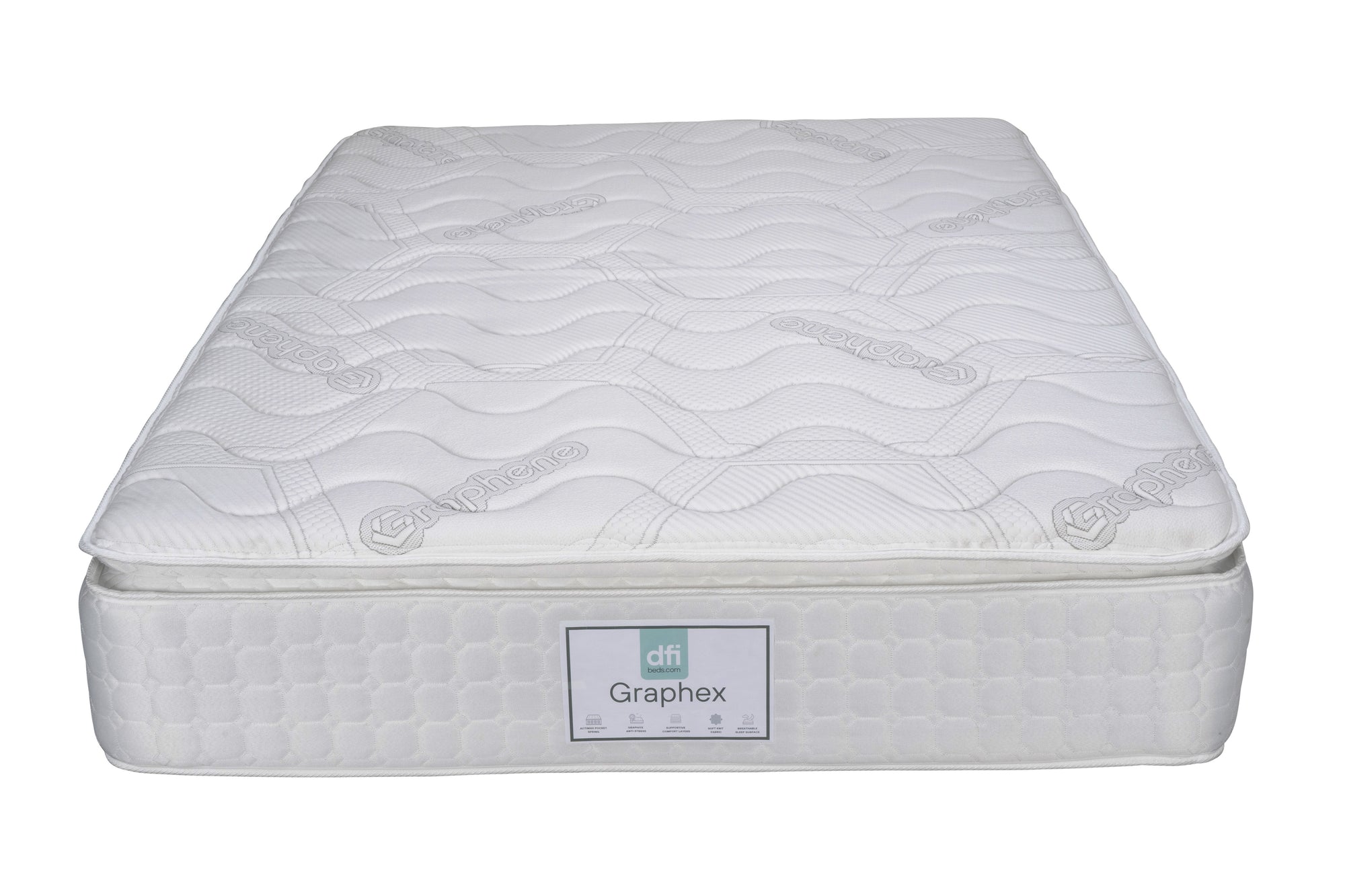 DFI Single Graphex Pocket Sprung Ultra Plush Mattress