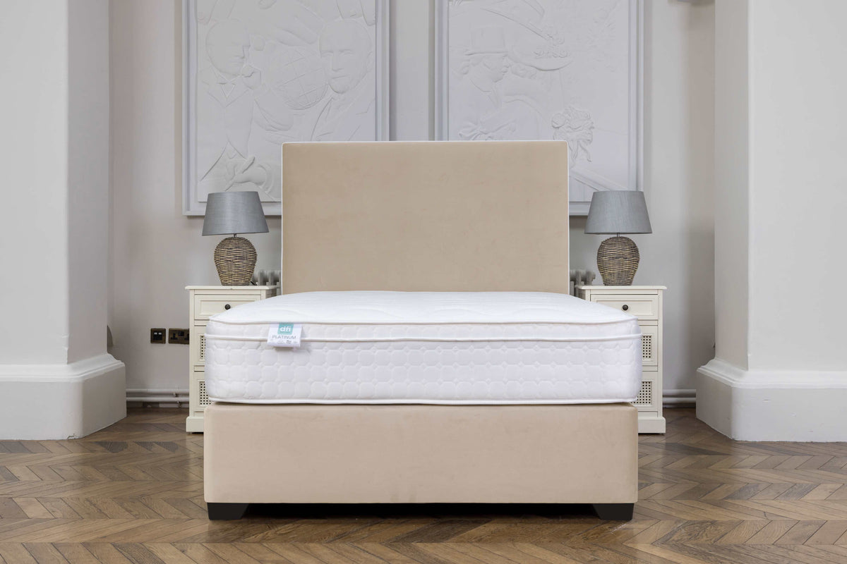 DFI Monroe Bed Set with Platinum Mattress