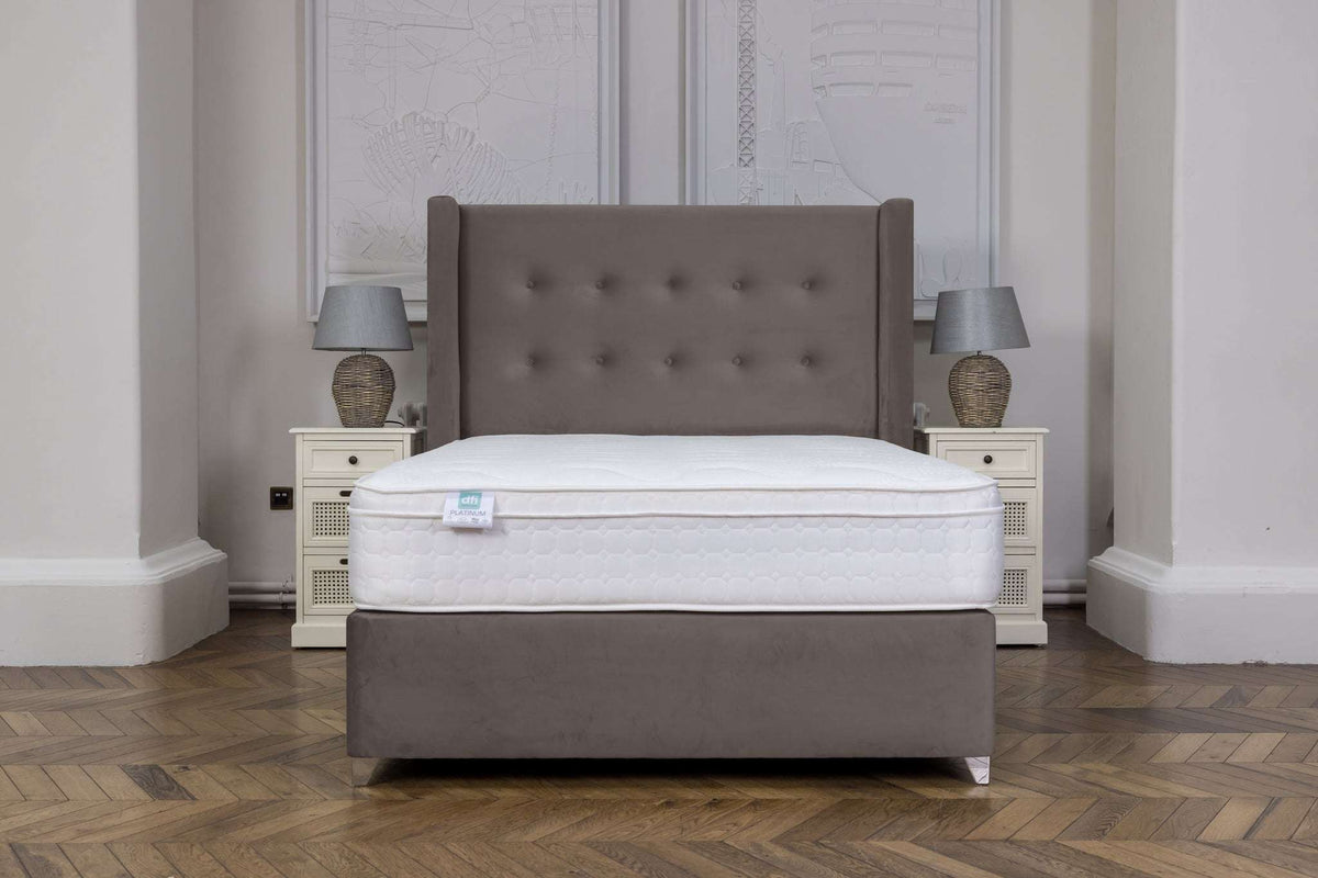 DFI Ultimate Bundle - Dreamweaver Bed with Platinum Mattress and More