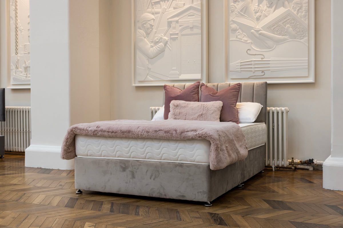 DFI Classic Set Silver Plush with Mattress Option