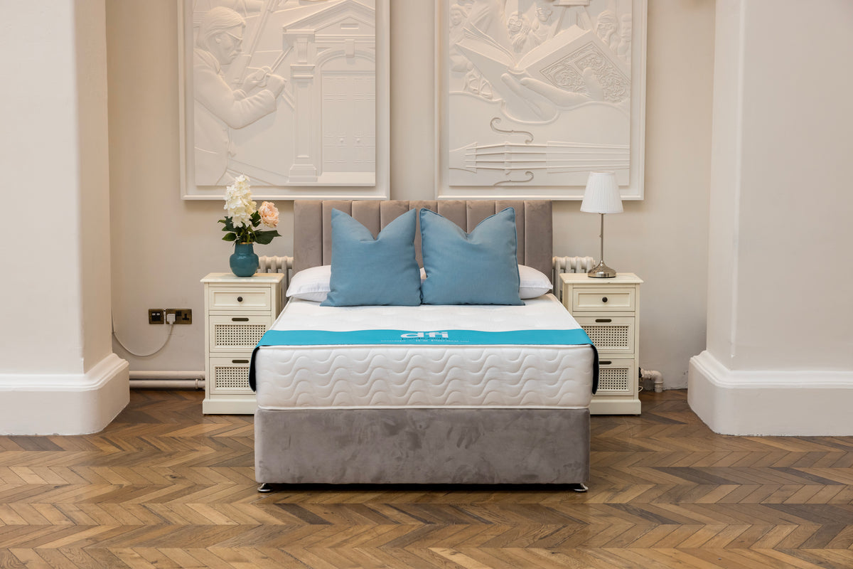 DFI Classic Set Silver Plush with Mattress Option