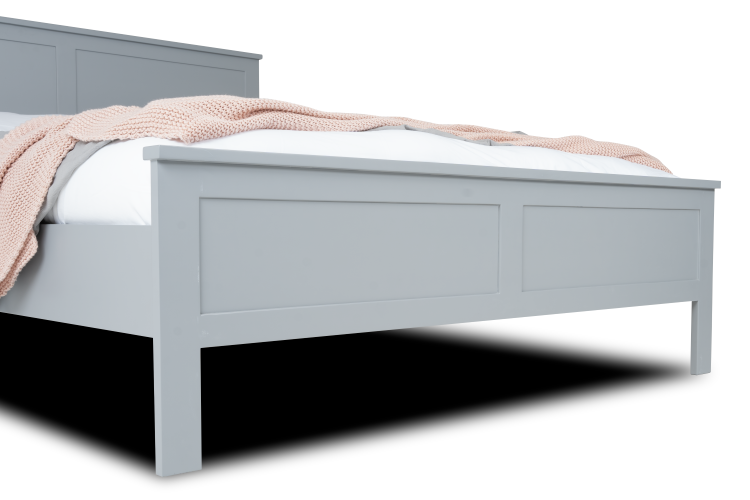 Shaker-Style Solid Pine Bed with Mattress VB-020