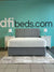 CLINT Bed Set - Mattress, Divan Bed and Headboard