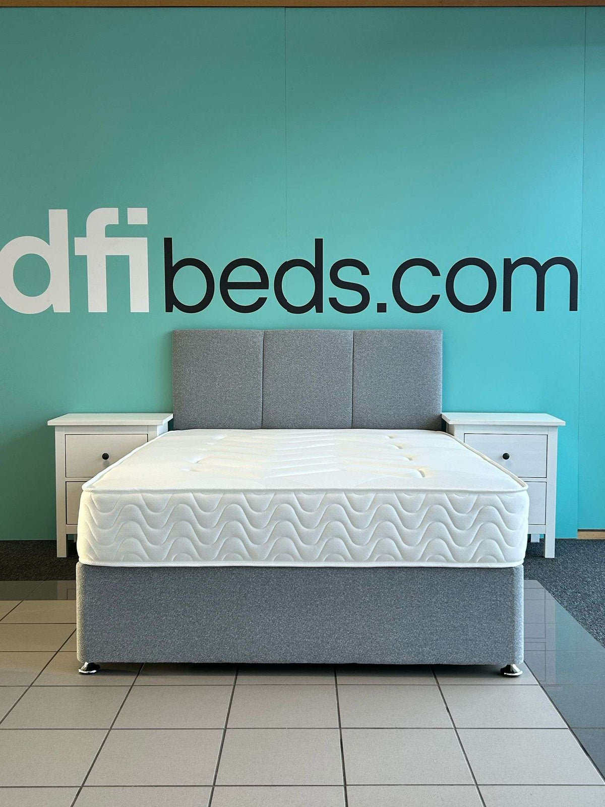 CLINT Bed Set - Mattress, Divan Bed and Headboard