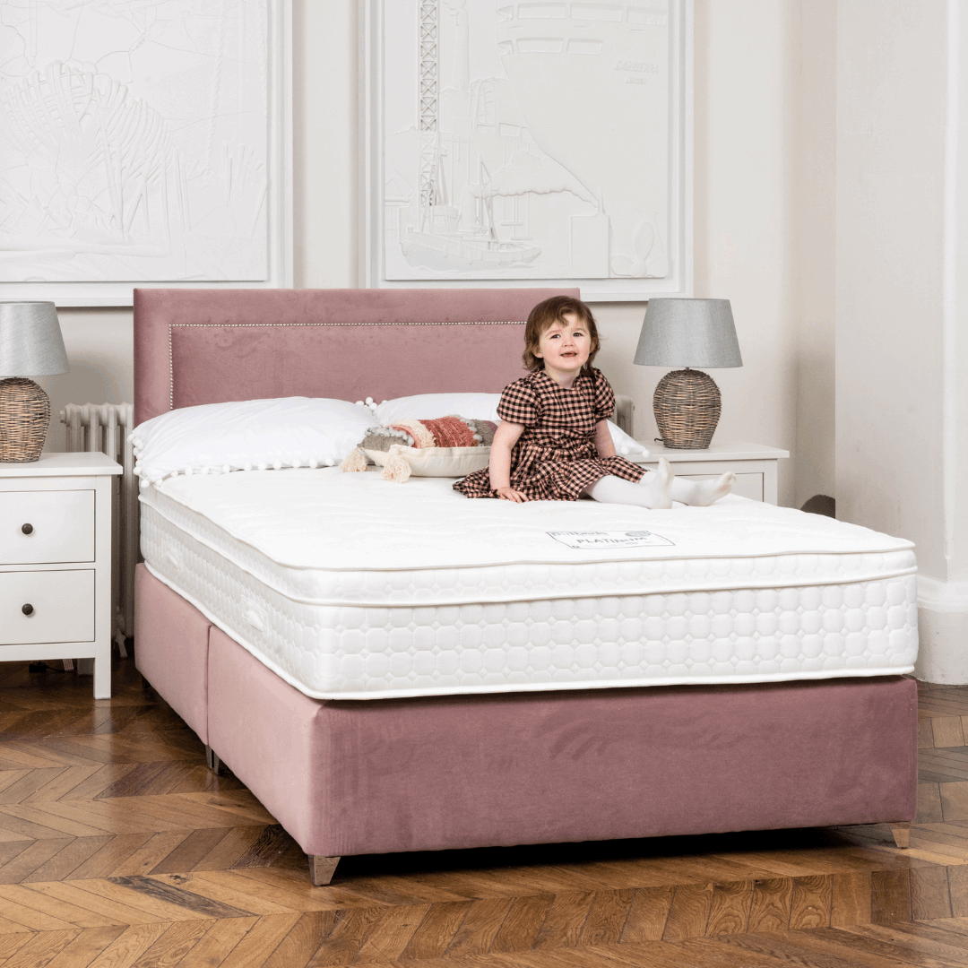 DFI's 'Get The Party Started' Pink Edition Divan Bed Set with Platinum Mattress