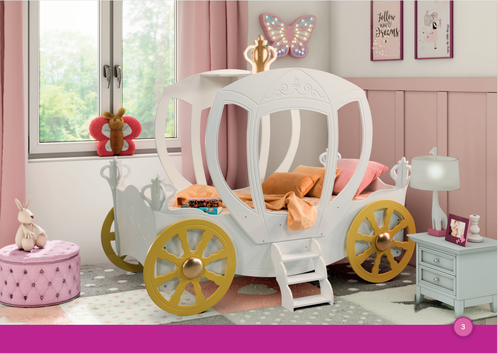 Metal twin carriage sales bed