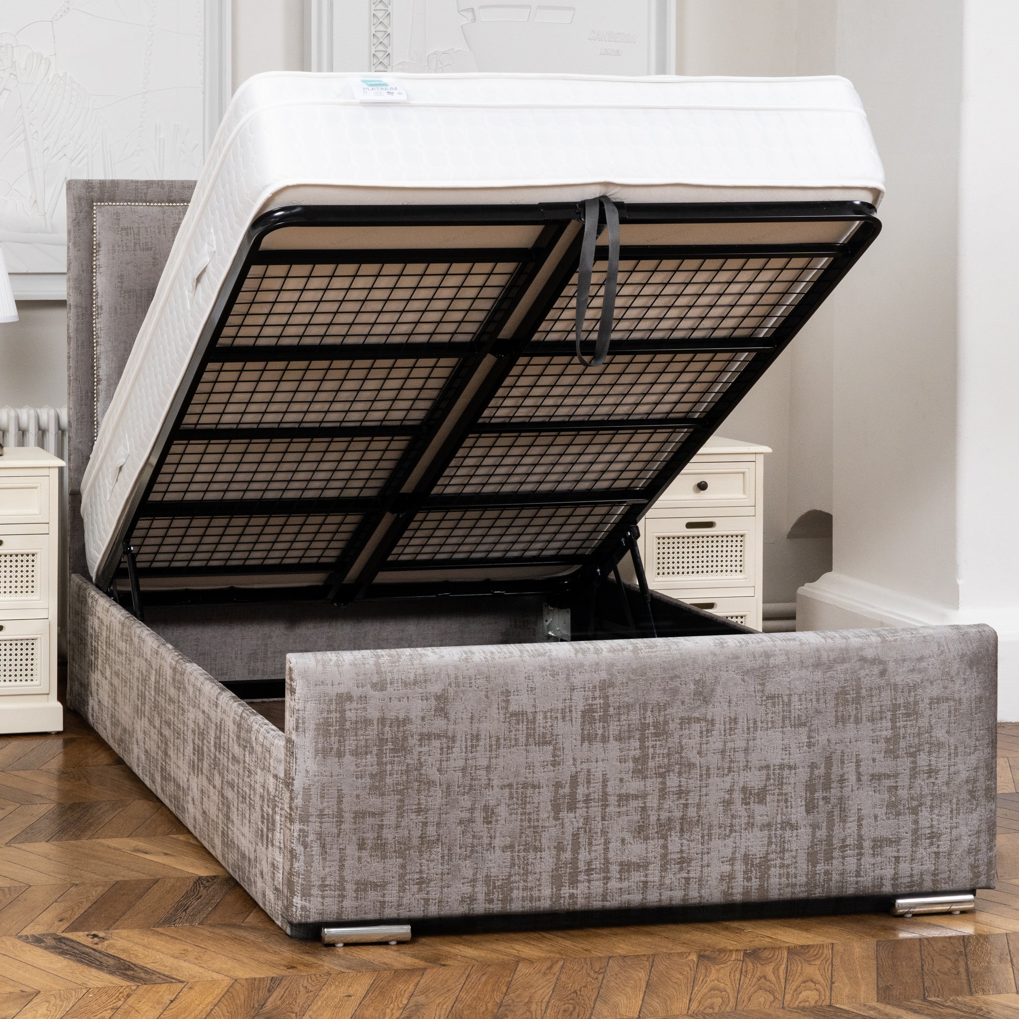 Double bed cheap no mattress