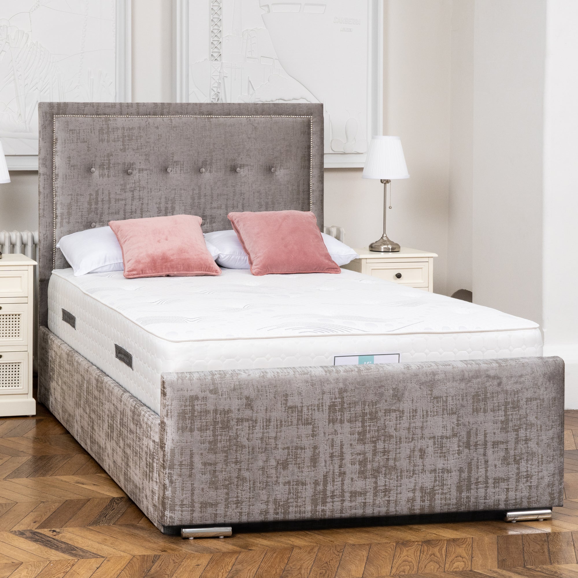 DFI Harmony Ottoman Bed with Gelflex Mattress
